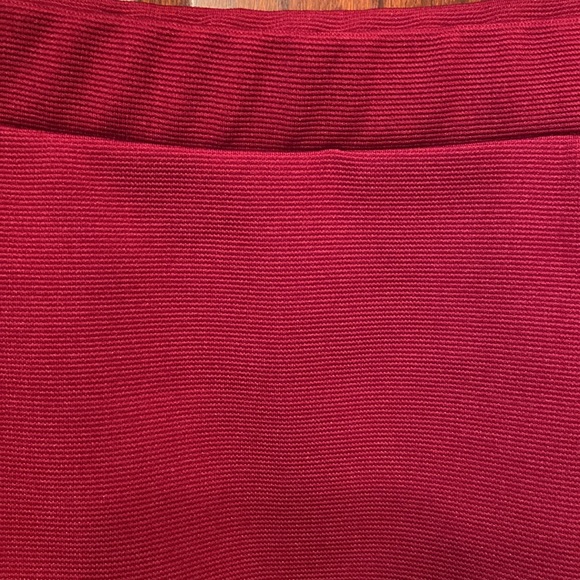 Silence&Noise Urban Outfitters fall M red mini skirt/skater skirt/cottagecore - Picture 3 of 7